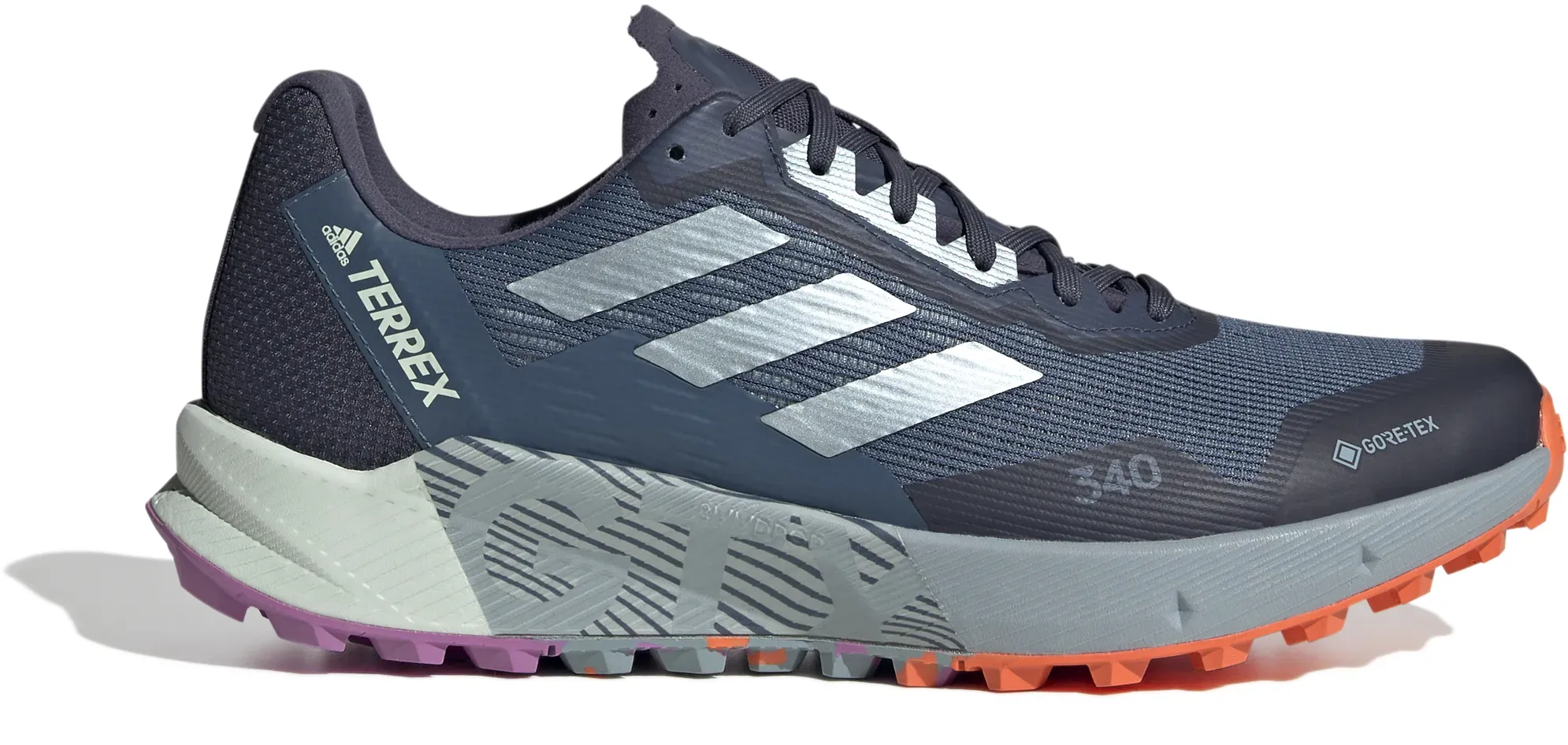 Herren Adidas AG Adidas Herren Outdoorschuh TERREX AGRAVIC FLOW 2 GTX - legend ink/GREY THREE F17/active gold - 9 (43 1/3)