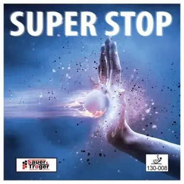 Sauer+Tröger Belag Super Stop schwarz 1,5 - schwarz 1,5