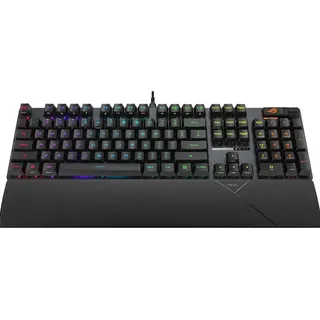 ASUS ROG Strix Scope II (USA, Kabelgebunden), Tastatur, Schwarz