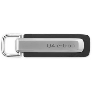 audi collection shop Audi Schlüsselanhänger Q4 e-tron 3182501100 - 87 x 23 x 7 mm