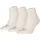 Socken Quarter Plain 3P Oatmeal 39-42