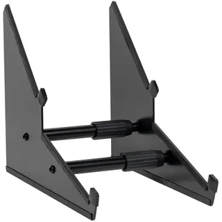 HEADLINER 2-Tier Desktop Synth Stand, schwarz