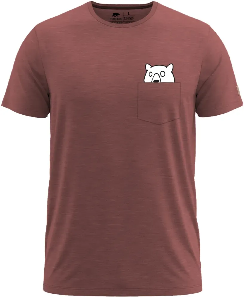 FORSBERG Fingarson T-Shirt mit Brusttasche