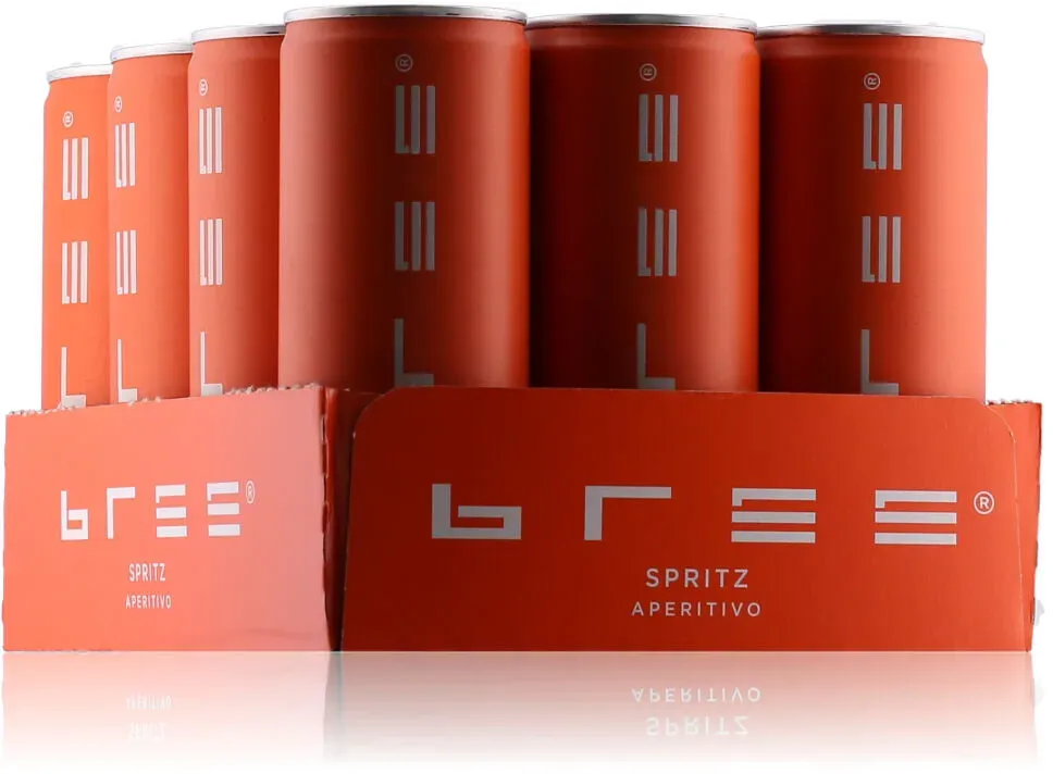 Bree Spritz Aperitivo 10,5% Vol. 12x0,25l