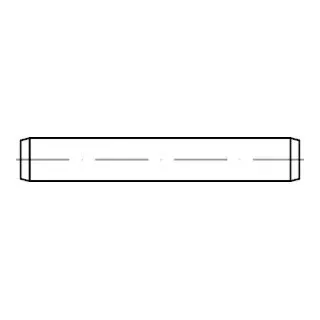 ISO 2338 Zylinderstift Toleranzfeld m6, Edelstahl A4 4 m6x30 HP