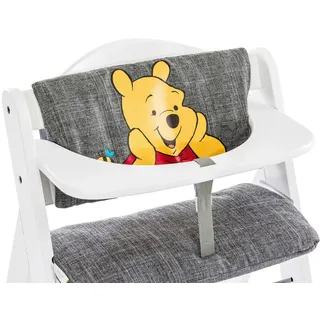 Hauck Hochstuhleinlage Highchair Pooh, Grau, Textil, Kunststoff, 2-teilig, Bär, Füllung: Polyester, 25x44 cm, Klettverschluss, abwaschbar, Babymöbel, Hochstühle & Zubehör, Hochstuhlzubehör, Hochstuhleinlagen