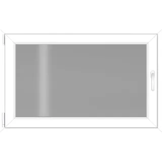 Roro Kunststofffenster 1000 x 600 mm weiß DIN links