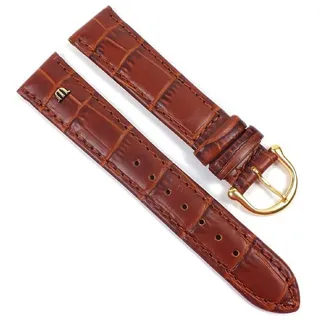 Maurice Lacroix Ersatzband | Kalbsleder-Louisiana-Optik, braun 21607G - braun