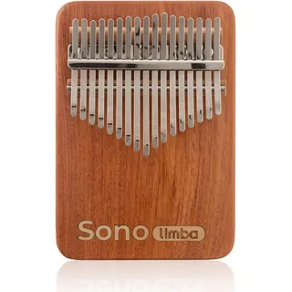 Sonodrum Kalimba - Sonolimba - Daumenklavier - Calimba - Afrikanisches Korallenholz, 17 Tasten