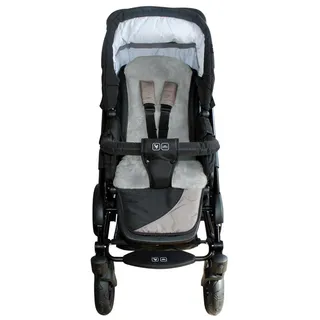 Heitmann-Felle Heitmann Felle Lammfell-Auflage Kinderwagenfell, ca. 77 x 35 cm Grau