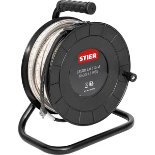 Stier LED Streifen Baustrahler 15m 13.500lm 6.400k