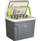 Camping-Kühlbox VAYOX VA-T27 12/230 V mit Heizfunktion, 27 L grau|grün 27 LITER