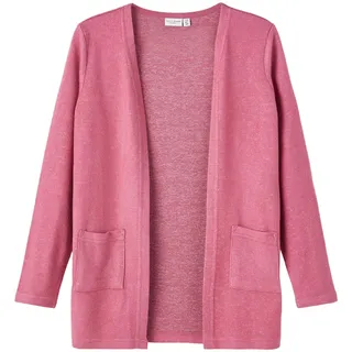 NAME IT Mädchen Nkfvicti Knit Card Noos Pullover, Rose Wine, 158-164 EU