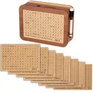 Motivations- & Ziel-Spardose aus Holz mit Stickern und Markern