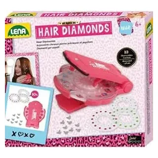 Lena 42709 Hair Diamonds, Faltschachtel, Mehrfarbig