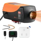 VEVOR Diesel-Luftheizung Standheizung 12-24V 5-8KW, schnell aufheizende Lufterhitzer mit Fernbedienung & digitaler Farbanzeige & 10 L Kraftstofftank, geräuscharm, für Wohnmobil Lkw Boot Anhänger