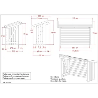 Plus Wärmepumpen Verkleidung RAL 9005 Schwarz