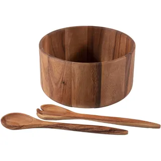 Zassenhaus Salatschüssel- Set AKAZIE - B/H/T ca. 25,00x25,00x12,50