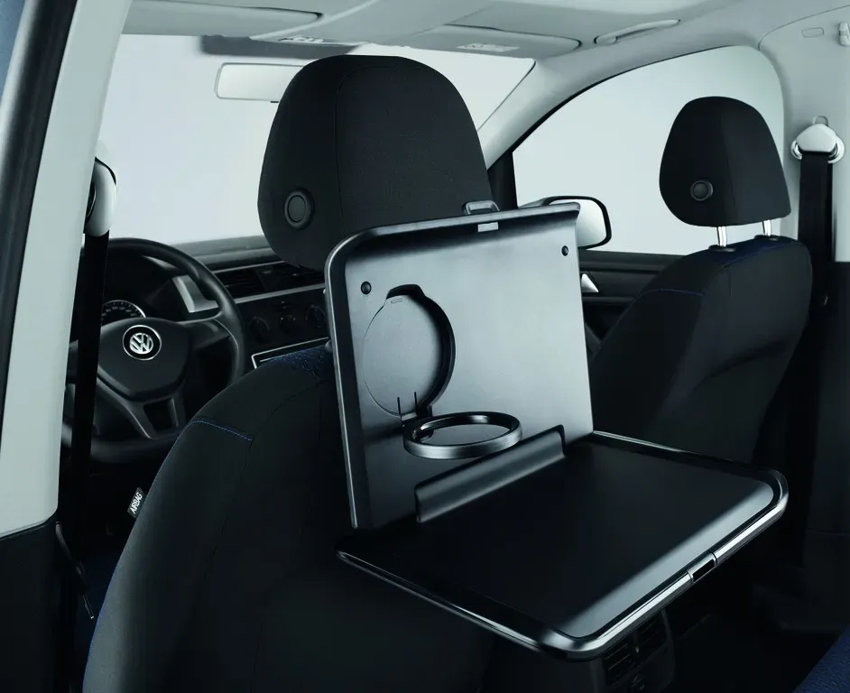 Original VW Klapptisch für die Kopfstütze, Reise- und Komfortsystem, 000061124