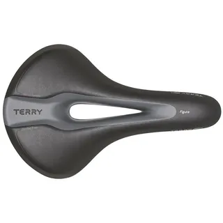 Terry Sport Sattel Figura Max Fitness schwarz L268 x  B175 mm / 405 g Damen