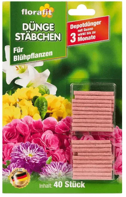 florafit Düngestäbchen für Blühpflanzen