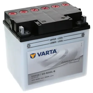 Varta 12V 30Ah 53030 / 60-N30L-B Motorradbatterie