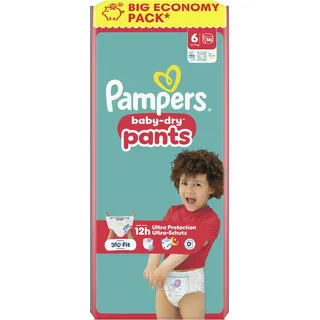 Pampers Baby-Dry Pants Gr. 6 (13-19 kg) 50 St.