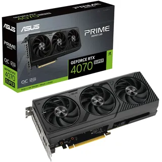 Asus Prime GeForce RTX 4070 SUPER PRIME-RTX4070S-O12G, 12GB GDDR6X, HDMI, 3x DP (90YV0KC6-M0NA00)