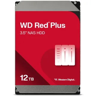 Western Digital WD Red Plus WD120EFGX - 12 TB 7200 rpm 512 MB 3,5 Zoll SATA 6 Gbit/s