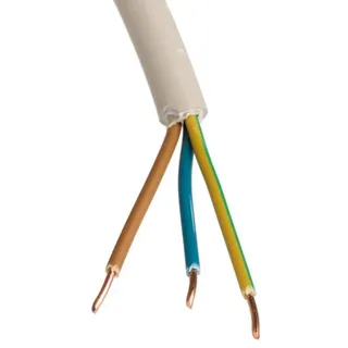 Waskönig + Walter Mantelleitung PVC grau NYM-J 3 x 1,5 Eca 100 Meter