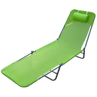 Outsunny Gartenliege 182 x 56 x 25 cm Grün