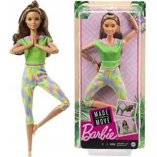Barbie Made to Move im grünen Yoga Outfit