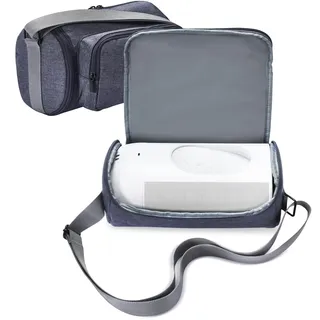 Hzycwgone Reisetasche für Bose Neuer Tragbarer SoundLink Max Lautsprecher,für Sonos Move/Move 2 Smart Speaker, Tragetasche für Sonos Move/Move 2 Ladestation, Kabel, Zubehör (blau)