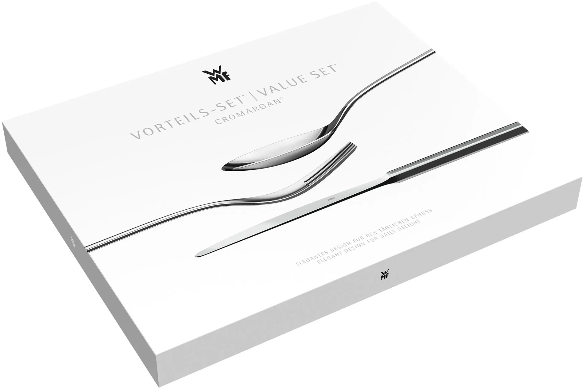 WMF Besteckkasten / Besteckkarton / Besteckkassette für 60 Teile Cromargan LEER