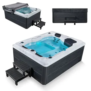 Artsauna Oasis 210 x 160 x 80 cm mit Treppe 