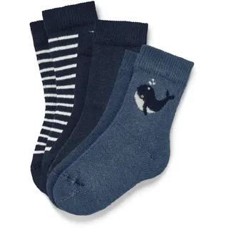 Tchibo - 3 Paar Babysocken - Herren - Gr. 16-18 - dunkelblau