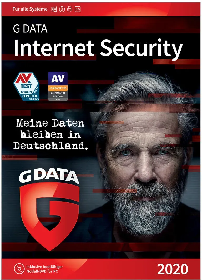 G DATA Internet Security 2026, 5 Geräte / 1 Jahr, Download