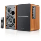 Edifier R1280Ts HIFI Verstärke Lautsprecher, 2.0 Stereo Aktive Nahfeldlautsprecher, Studiomonitor-Lautsprecher mit Subwoofer Ausgang - Holzfarbe