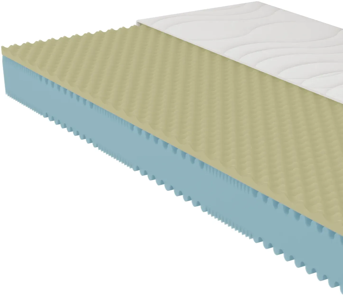 Nightstyle Visko, 17 cm, Visco, Stiftung Warentest "GUT" getestet (in 90x200 cm H3, 09/24) 160 cm x 200 cm H3 (80 - 120 kg)