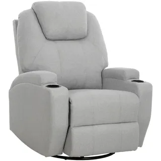 P & B Massagesessel, Grau, Metall, 86x110x96 cm, Relaxfunktion, Massagefunktion, Aufstehhilfe, Wohnzimmer, Sessel, Massagesessel