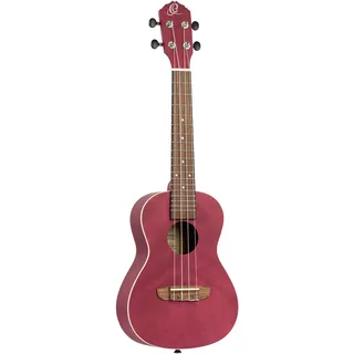 Ortega Guitars Konzert Ukulele Akustisch – Earth Series – Okoume, Beerenfarben (RURUBY)