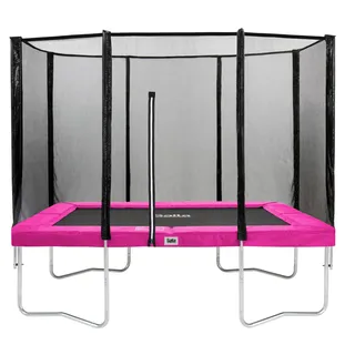 214 x 305 cm inkl. Sicherheitsnetz pink
