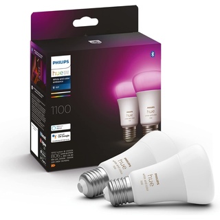 Doppelpack 2x1100 LED Lampe Mehrfarbig
