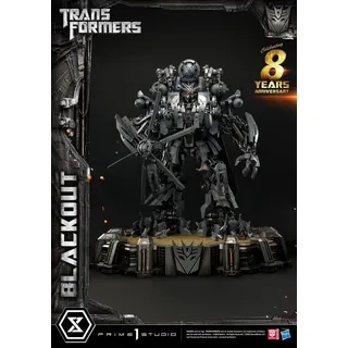 Prime 1 Studio Transformers Dekofigur Blackout, 81 cm, Schwarz