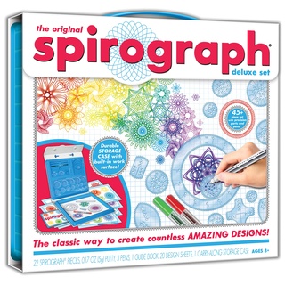 Deluxe Spirograph, mehrfarbig, Einheitsgröße (SP302)