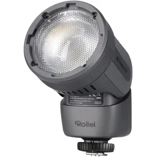 Rollei HS Freeze Q1 2-in-1 Blitzlicht und Bi-color Led-Dauerlicht Universal