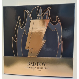 Carolina Herrera Bad Boy Eau de Toilette 50 ml + Shower Gel 100 ml Geschenkset 