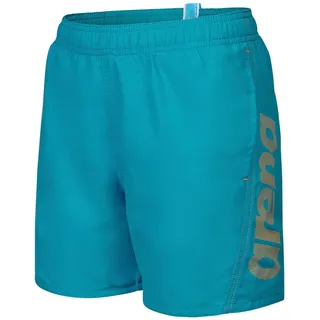 Arena Kinder Badeshorts Fundamentals Logo JR Boxer Turquoise-parrot 152