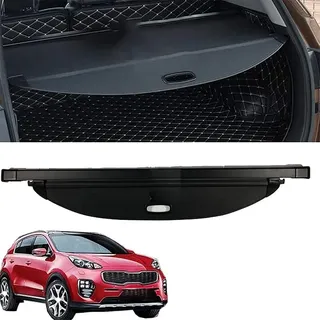 arzarf Laderaumabdeckung Kofferraum, für Kia Sportage 2016-2021 Kofferraum Schutz Abdeckung Ablagen Cargo Aufbewahrung PrivatsphäRe Cargo Cover