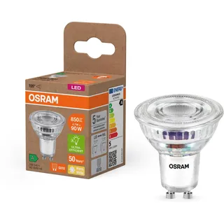 Osram LED-Reflektor-Lampe PAR16 mit 4.7 W, 850 lm, warmweiß